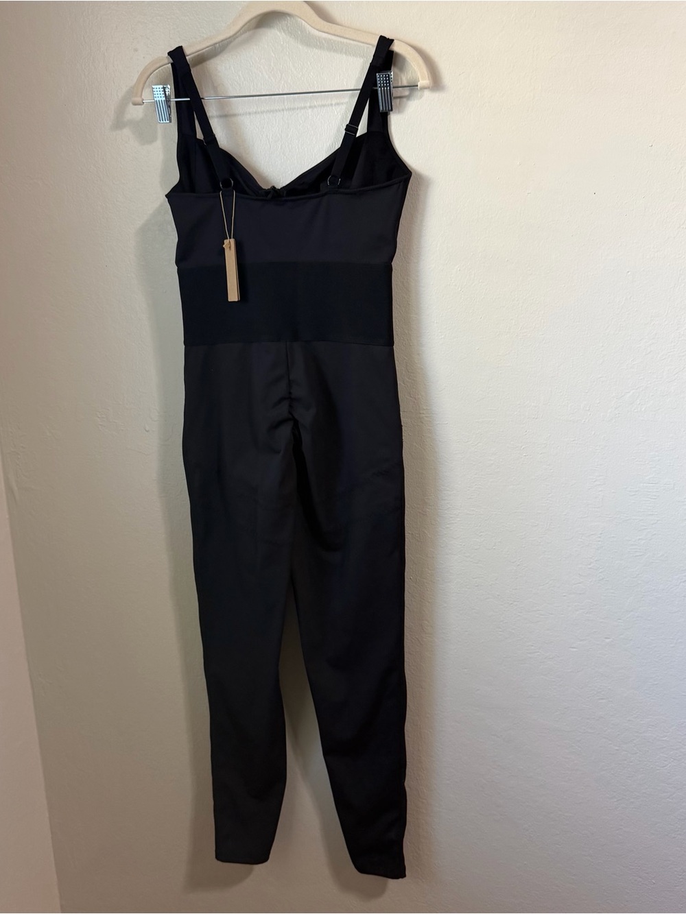 SHAPELLX Black Shapewear Jumpsuit Bodysuit Size M NWT Compression body-shaping - Picture 9 of 16